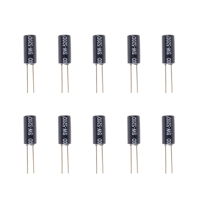 10PC SW520D Elektronische Vinration Sensorschalter Kipp Sensor Schütteln Roller