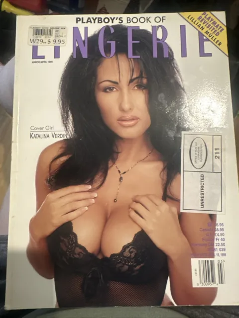 PLAYBOYS BOOK OF Lingerie March April 1999 Magazine $30.00