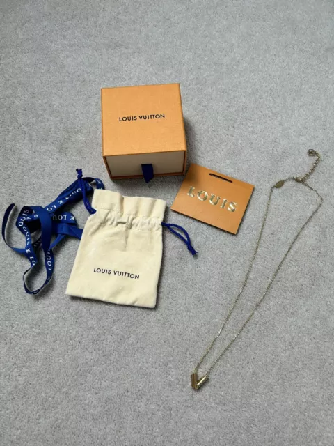 Japan Used Necklace] Used Louis Vuitton Vuitton/M61068/Lv Me M/Necklace  Me/Gold