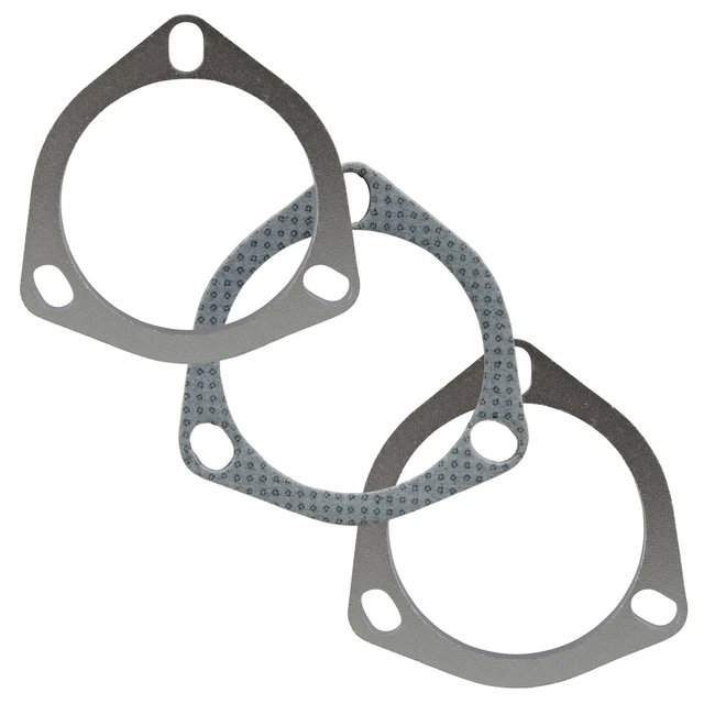 Kit Flangia Scarico 2 Pollici - Acciaio Inox, 2 Bulloni, Per Tubi E Silenziatori - Foto 2