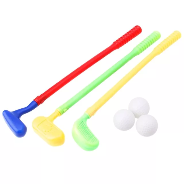Funny Golf Club Set Toy Boys Girls Realistic Golf Sport Color Assorted Party Toy