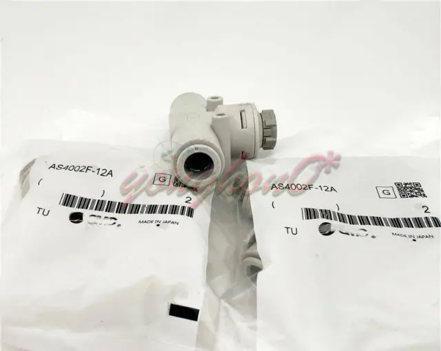 QTY:2 NEW FOR SMC Throttle connector AS4002F-12A