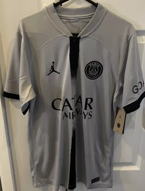 Nike Jordan x PSG Football Away Shirt 22/23 Small Brand New With Tags
