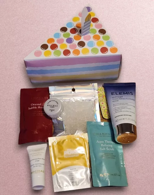 Geburtstag Geschenkset Elemis Benefit Pamper Hamper Damen Beauty Cake  Box 8 Artikel