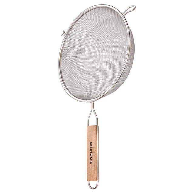CRESTWARE WHSSF8 Mesh Strainer,13 in. H,Fine Single Mesh