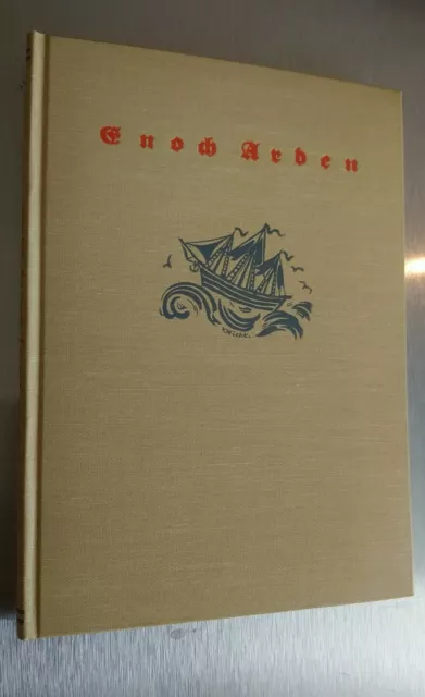 1922 Tennyson Enoch Arden Illustration Antique Drawings