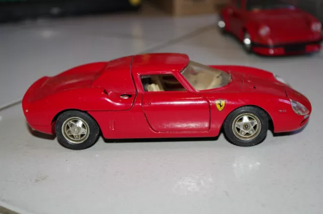 1965 LE785 BURAGO 3033 1/18 1:18 Ferrari 250 Le Mans Car Red