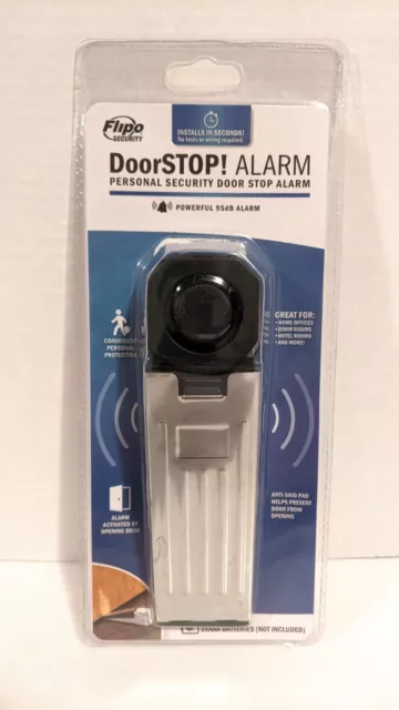 DoorSTOP! Alarm - Personal Security Door Stop Alarm New