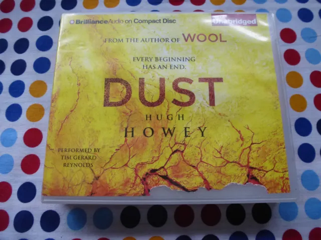 Hugh Howey Dust Read By Tim Gerard Reynolds X11 Cd Audio Book