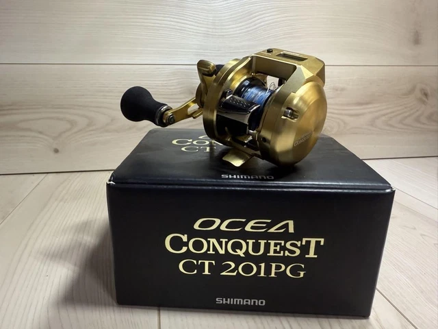 リール SHIMANO OCEA CONQUEST CT 201PG SHIMANO Saltwater Lefthanded Baitcasting Reel OCEA CONQUEST
