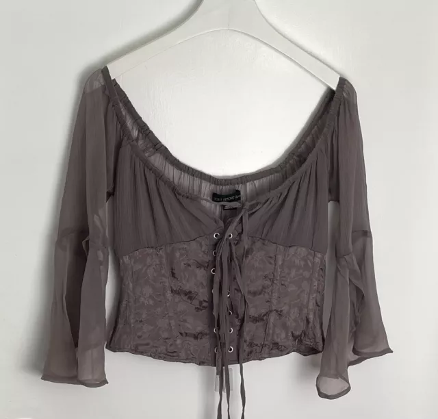 Light before dark mesh top sale