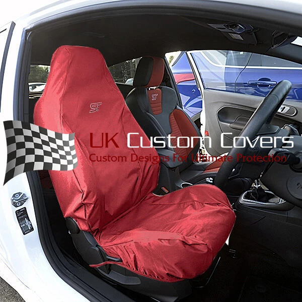 FORD FOCUS ST Mk2 (20052010) Heavy Duty Recaro Single Seat Cover Red 162 £34.95 PicClick UK