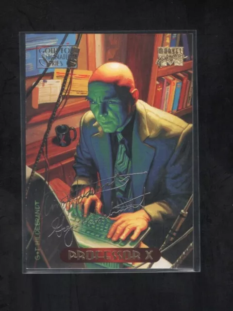 1994 Marvel Masterpiece Gold Signature Series #90 Professor X