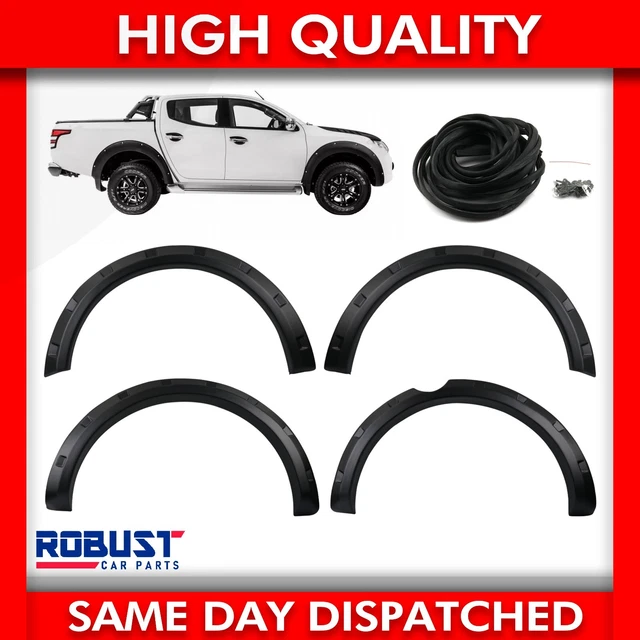 WIDE WHEEL ARCH Set Fender Flares Set Kit For Mitsubishi L200 Triton