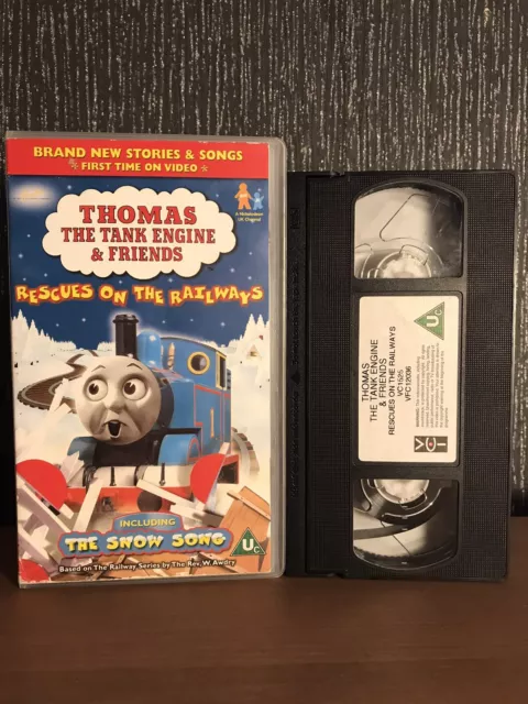 THOMAS THE TANK Engine - Rescues On The Railways (1999, CHILDREN’S VHS ...