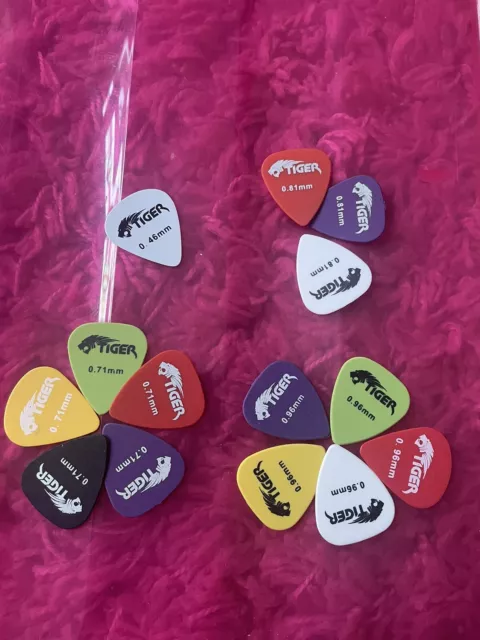 Tiger Guitar Picks 40. Plectrum