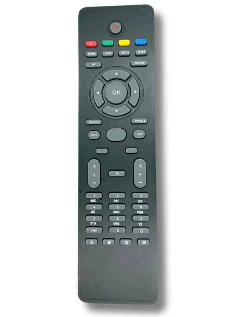 Ersatz-Fernbedienung Für Telefunken TV – Passend Für 32FW6015, 50WF401A, 75TU6200 & Mehr