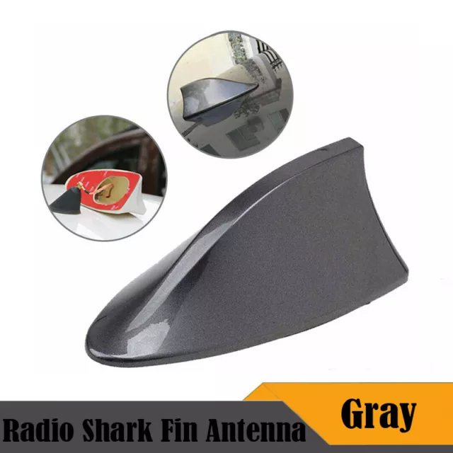 1X UNIVERSEL MOTORS-SHARK Fin Toit Antenne Radio Fm / Am Décoration Noire  EUR 11,71 - PicClick FR