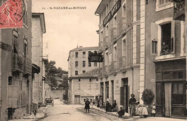 CPA 26 - SAINT-NAZAIRE-EN ROYAN (Drôme) - Grand Hôtel