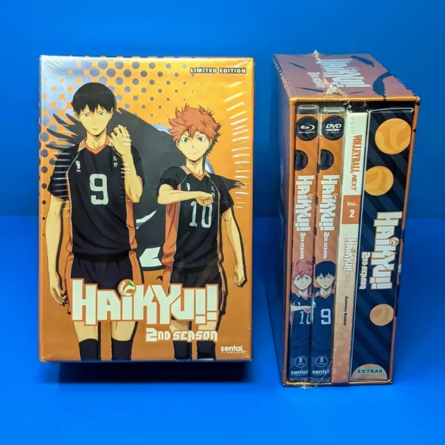 ANIME, HAIKYUU!! 1ST,2ND,3RD,4TH,1-85 EPISODES, 10 DVD, ENG-AUDIO,2  BOXES.2021