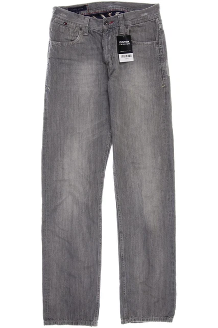 Pantaloni uomo jeans Tommy Hilfiger denim taglia EU 46 (W30) cotone grigio #aijixza