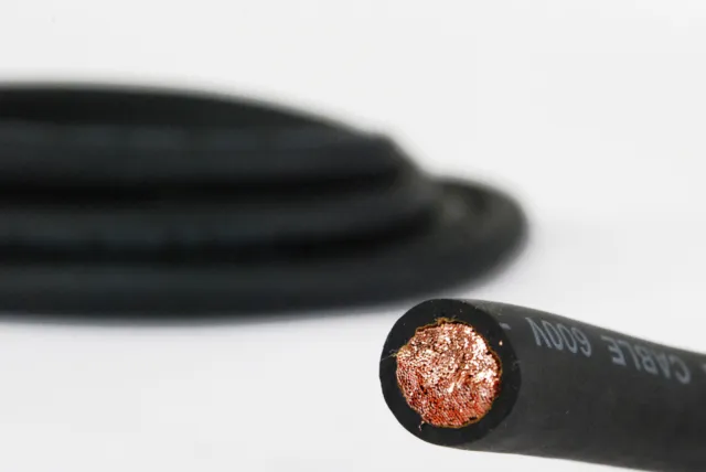WELDING CABLE 4/0 30' 15' BLACK15' RED FT BATTERY USA NEW Gauge Copper AWG Solar 3