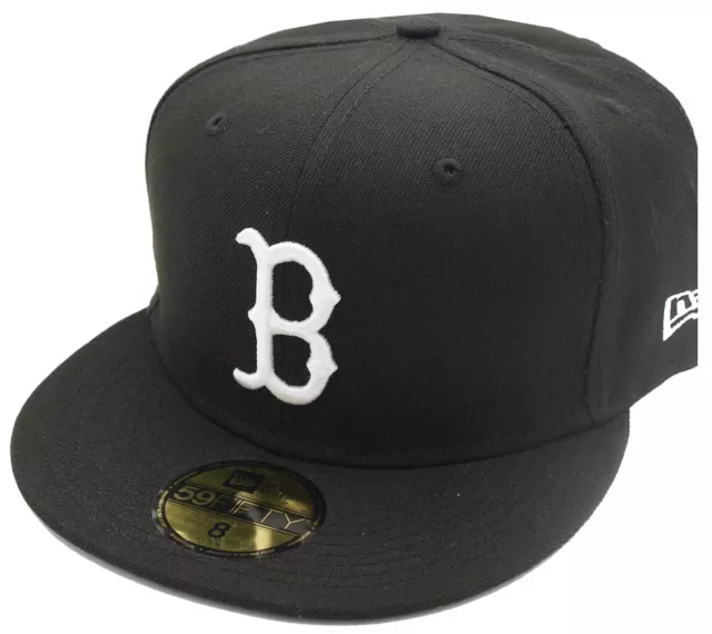 New Era Boston Red Sox Black White 59fifty Limited Edition Fitted Cap