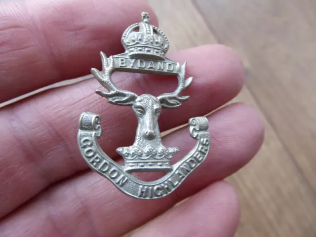 WW1/2 'Gordon Highlanders' Sporran Badge