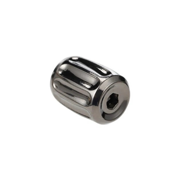 Lot De 2 Capuchons Anti-poussière Pour Pédalier Vélo - Acier Chromé - Universel