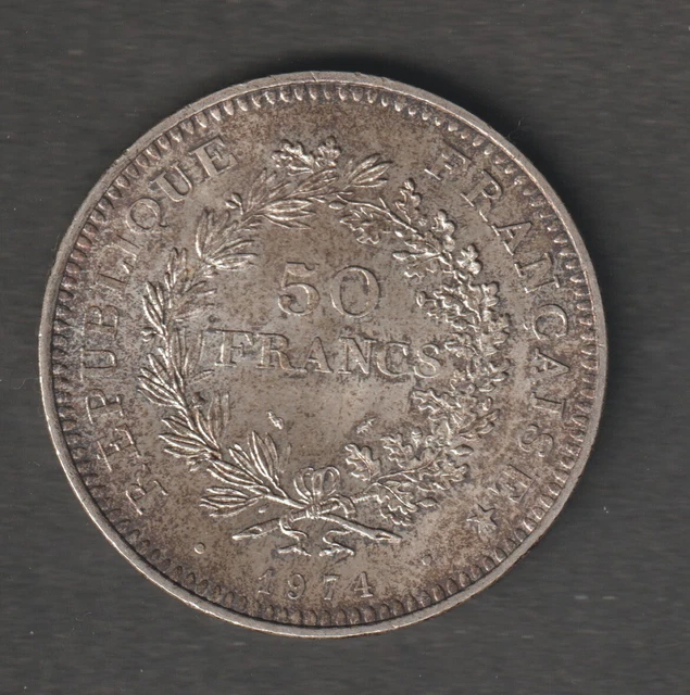 FRANCE PI CE De 50 Francs Argent Hercule 1974 Superbe EUR 1 00 france-pi-ce-de-50-francs-argent-hercule-1974-superbe-eur-1-00