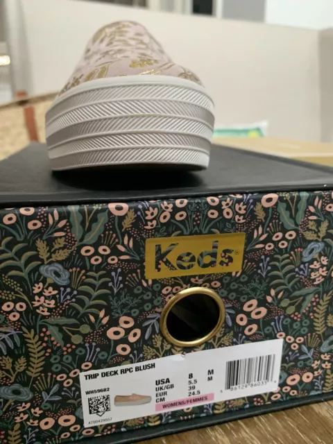 Keds RPC Blush with gold detail, Trip deck 2