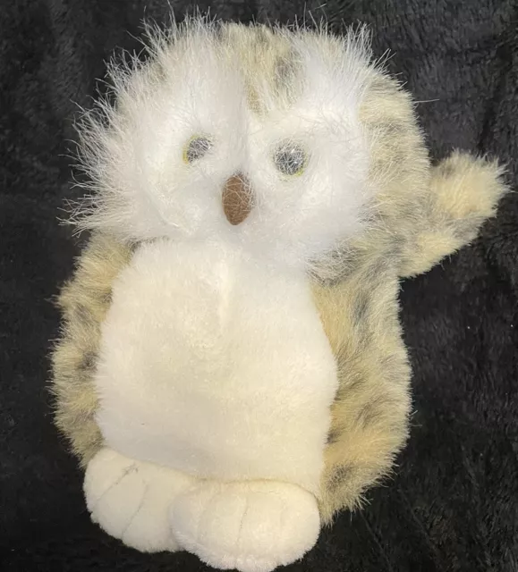 heritage house Fluffy Barn Owl soft toy plush