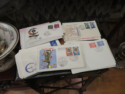 lot de 85 enveloppes  premier jour année europa annees 60 50