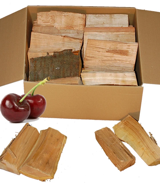 Smokerholz KIRSCHE 15kg 100% natürlich Räucherholz vom Familienholzhof aus SH
