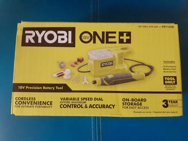 Outil Rotatif Ryobi 18V Sans Fil PRT100B - Vitesse Variable - Neuf