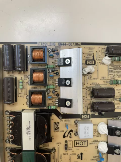 Samsung Lh75Ebeplgc/En 75" Power Supply Board Bn44-00738A 2