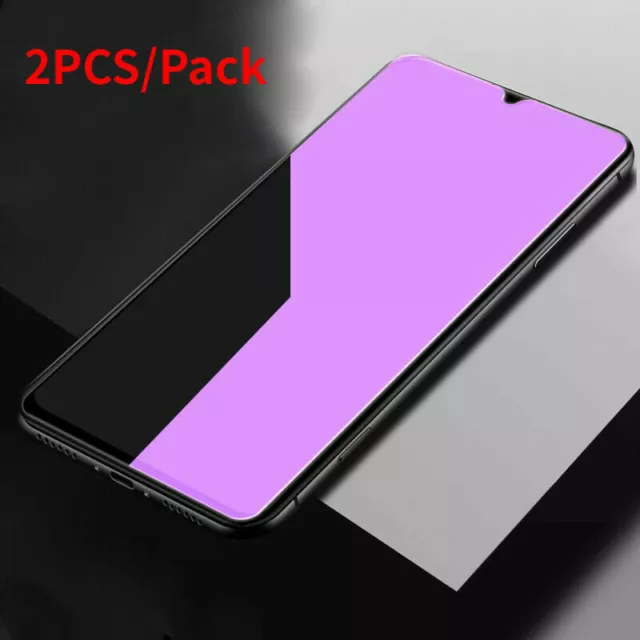 2PCS Anti Blue Ray Tempered Glass Screen Protector For Vivo Y52 5G Y52 Y52s Y52t