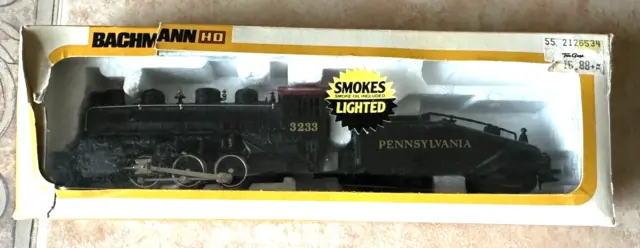 Bachmann #0710 USRA 0-6-0 & Slope Tender Pennsylvania with Smoke