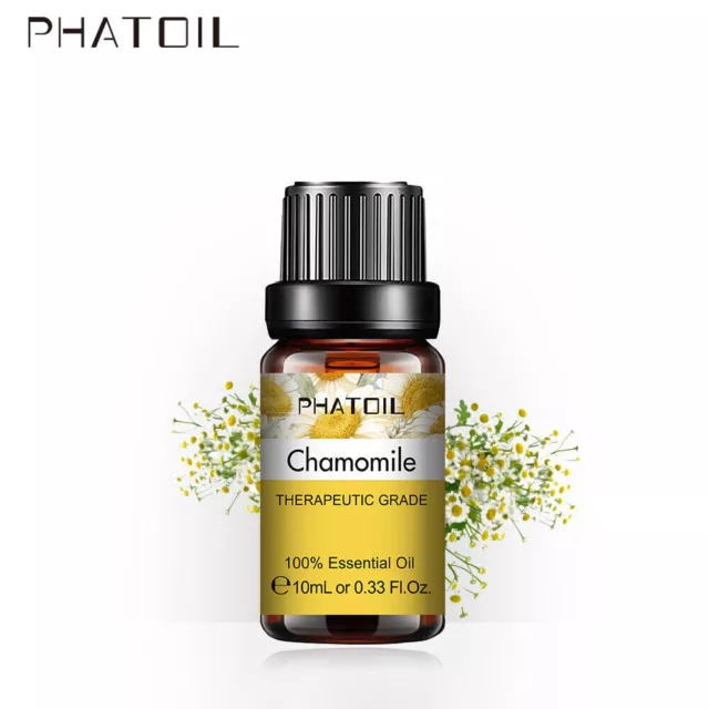 10ml Natur Ätherisches Öl Aromatherapie Duftöl Therapeutisch Öle für Diffuser