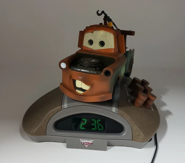 DISNEY TALKING TOW Mater 11" Plush from Cars Series Stuffed Toy Mattel