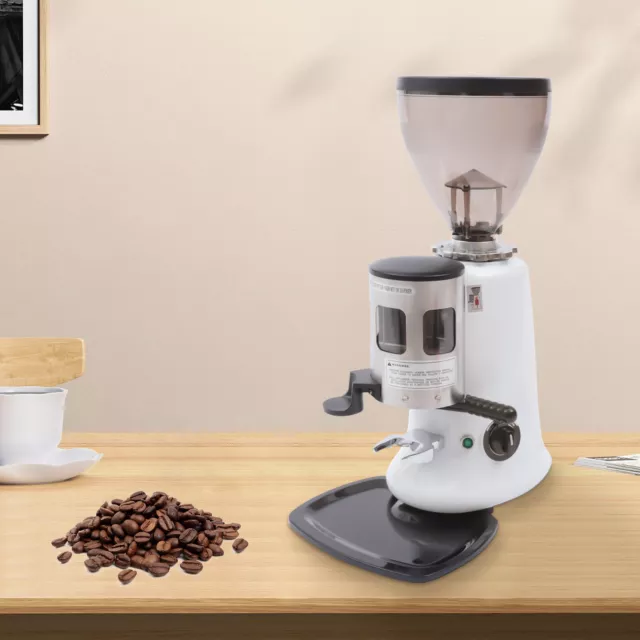 Commercial Coffee Grinder 1200g Hopper Capacity Espresso Bean Milling Machine US