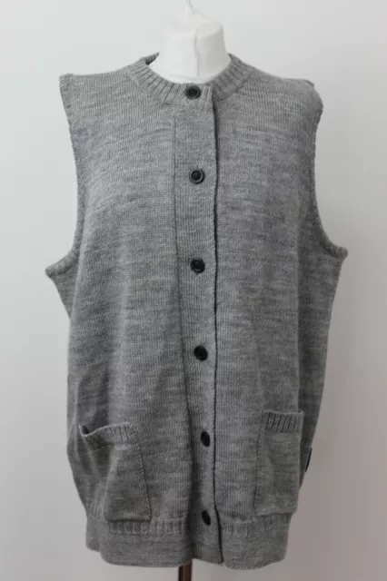 WOOLOVERS Grey Waistcoat Chest size 48"