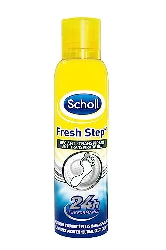 Scholl Spray Fresh Step Déodorant Chaussures Anti-Transpirant 150ml