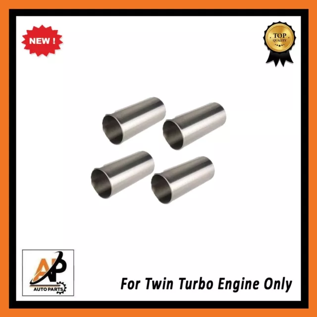 For JAGUAR LAND ROVER 2.0 Diesel Engine 204DTA Twin Turbo Liner 4 Pieces