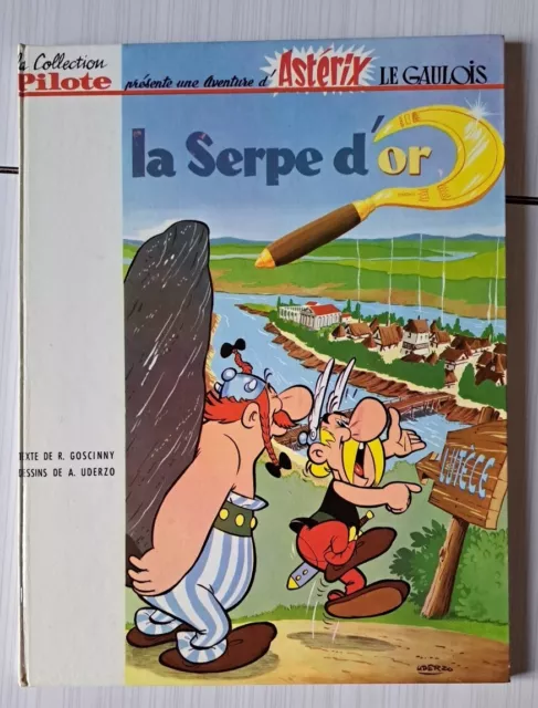 Eo  Pilote Dargaud 2A 1963'  Asterix La Serpe D'or, Uderzo Goscinny