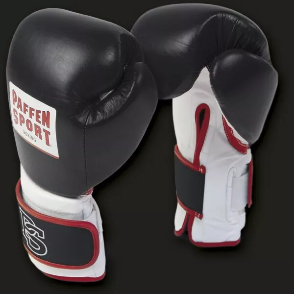 Paffen Sport PRO PERFORMANCE Boxhandschuhe, Boxen, Kickboxen, in rot oder schw.