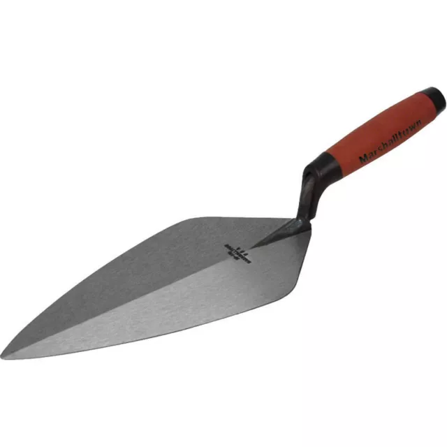 Marshalltown 33 11FG Narrow London Brick Trowels, 11", DuraSoft Handle