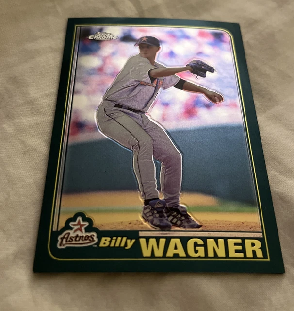 2001 Topps Chrome Baseball Card #394 Billy Wagner