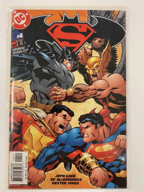 Superman / Batman 4 DC Comics 2004 VF 8.0 - 8.5 Shazam / Starfire / Power Girl