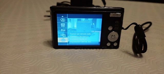 Fotocamera digitale SONY CYBER-SHOT Optical Steady Shot DSC-W830  20.1 M.pixels 12